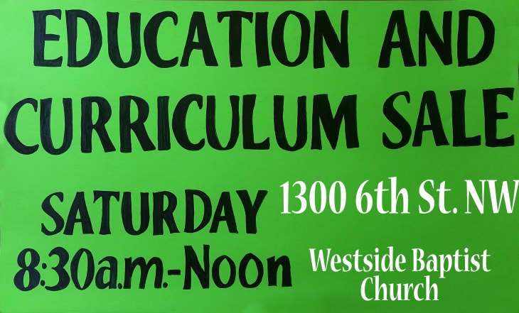 Education and Curriculum Sale Green Poster.jpg